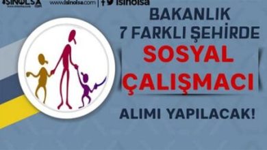 Uşak Belediyesi Sosyal Çalışmacı Alımı